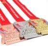 Tre medaglie d'oro, d'argento e di bronzo dalla JUNIOR NATIONAL