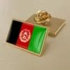 Spilla da bavero con bandiera dell'Afghanistan dai colori vivaci, ideale per la distribuzione all'ingrosso e le esposizioni patriottiche.