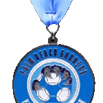 medaglia con un foro