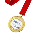 medaglia a foro quadrato